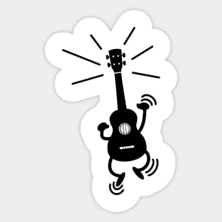 Ukulele Sticker